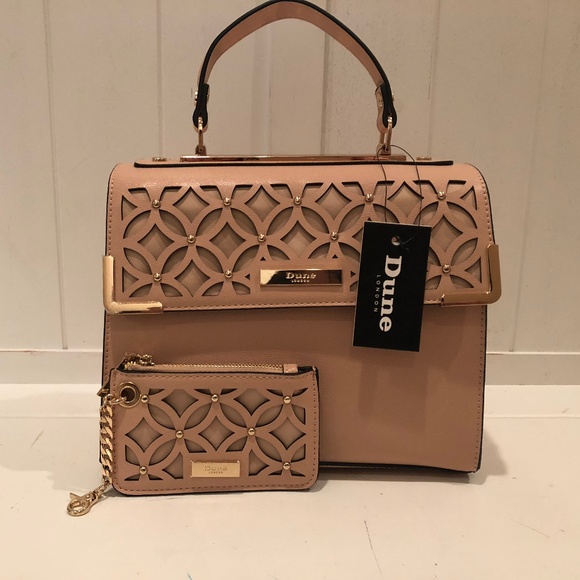 Dune London Handbags - NWT Baby Pink Dune London Purse with Accessories